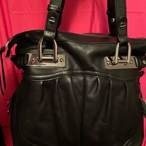 BMakowsky Large Leather Handbag 👜 14 height 17” length